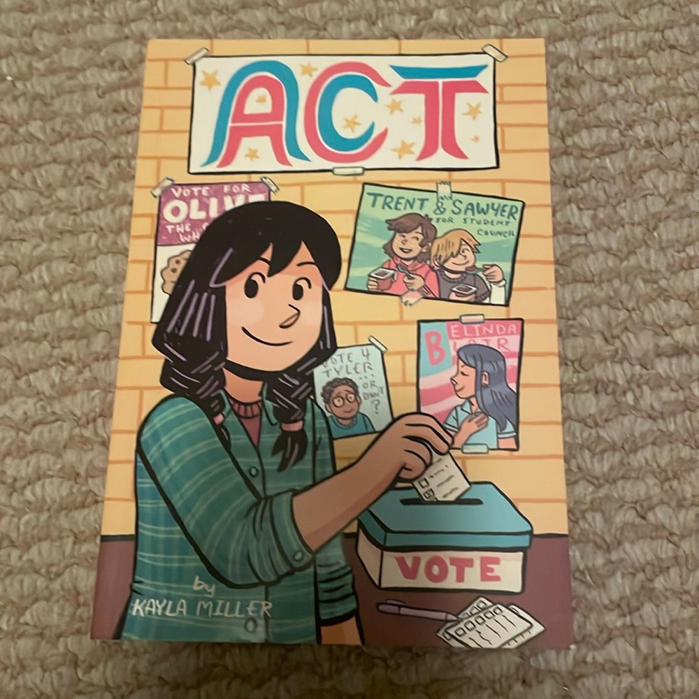 Act book. Graphic novel and a child’s favorite!